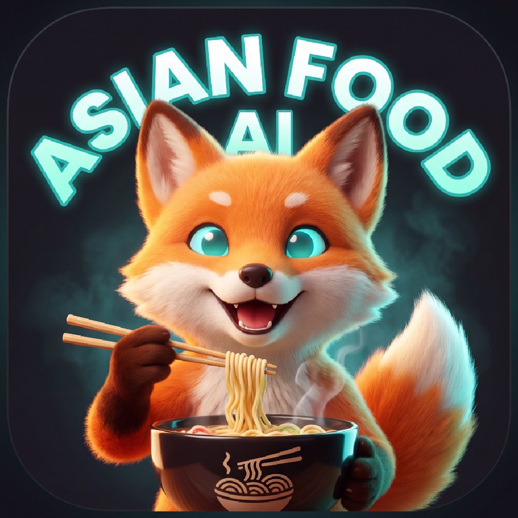 Asian Food AI: Scan & Explore app icon